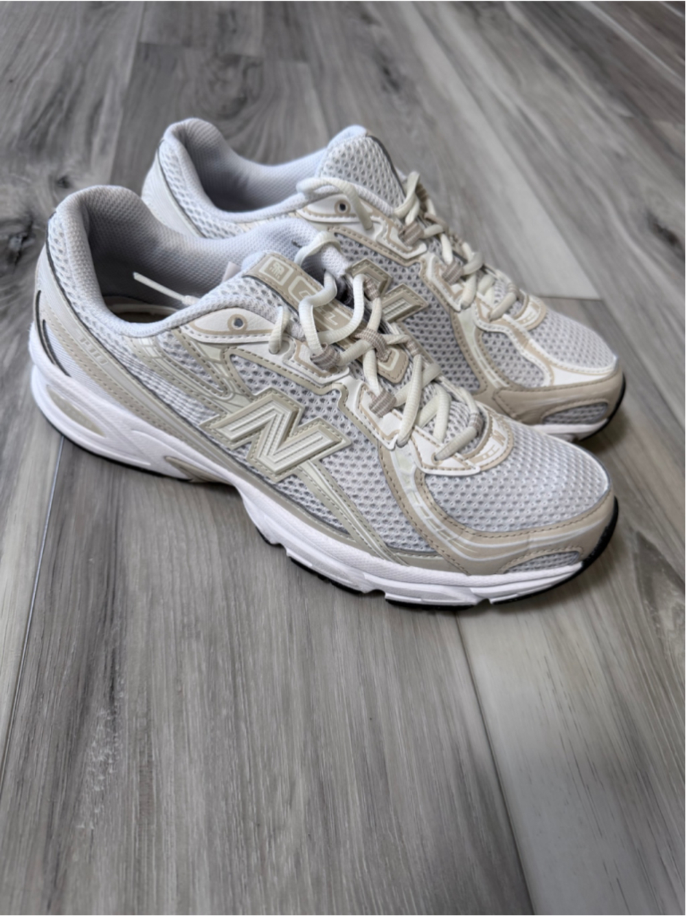 New Balance 740 U740JST Sea Salt White Cream Y2K Sneakers Men 8 Women 9.5